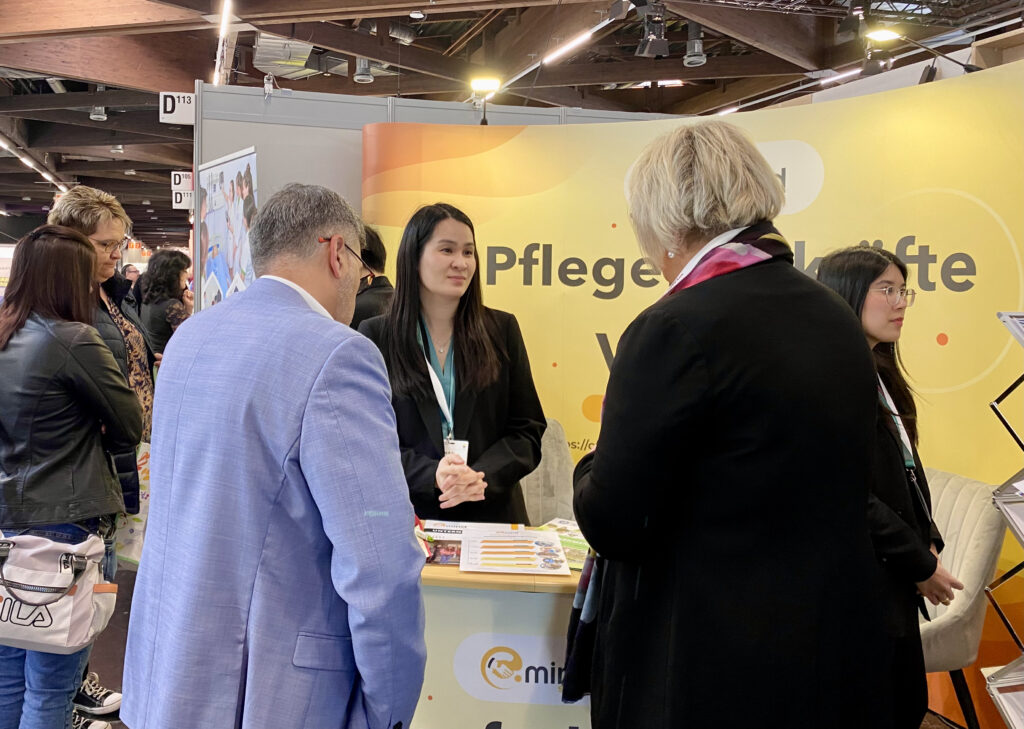 Cmind auf der Altenpflegemesse 2023 in Nürnberg